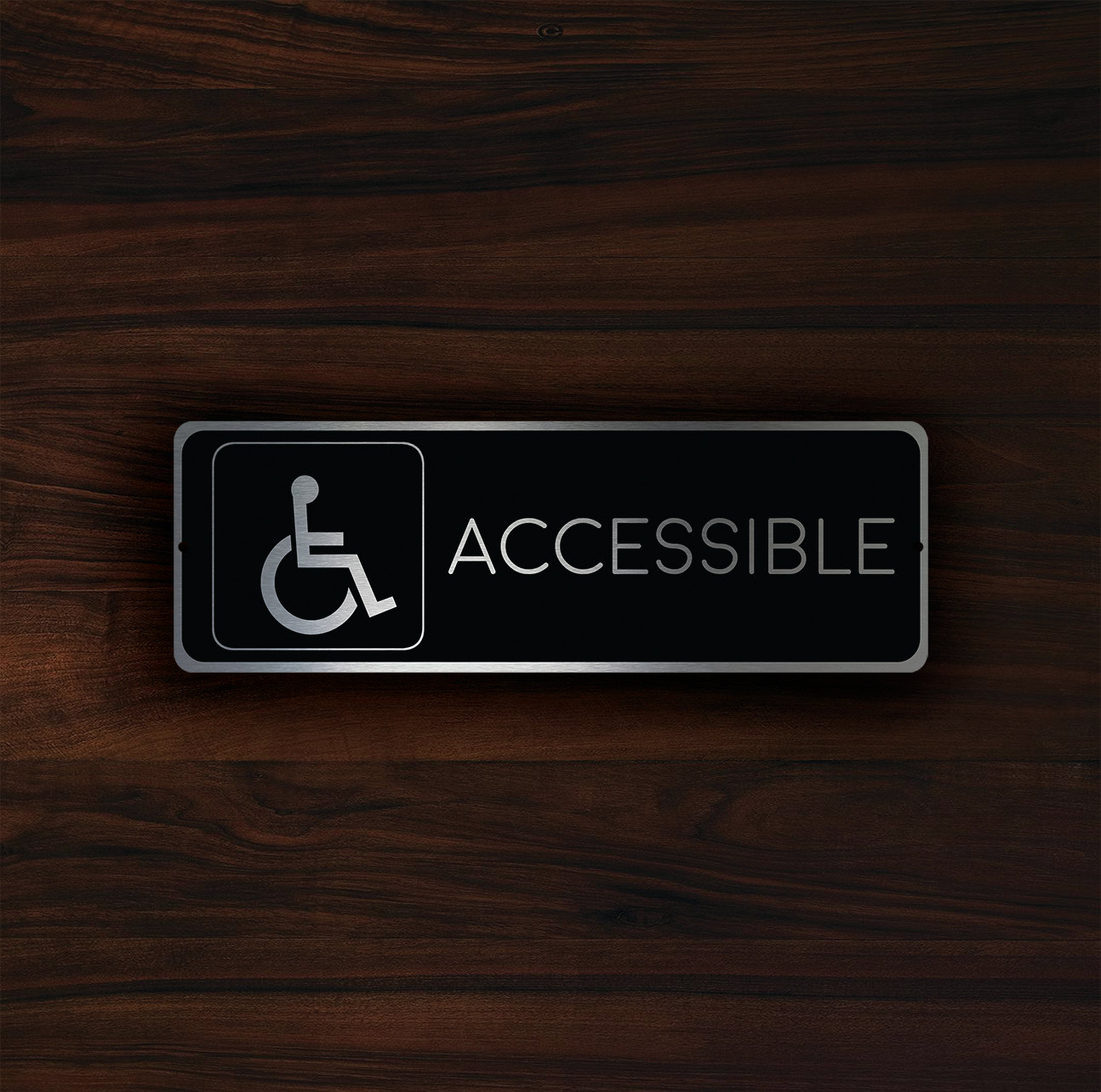 ACCESSIBLE RESTROOM SIGN