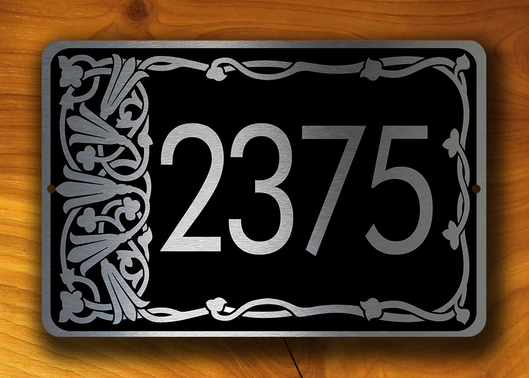 PERSONALIZED ADDRESS SIGN