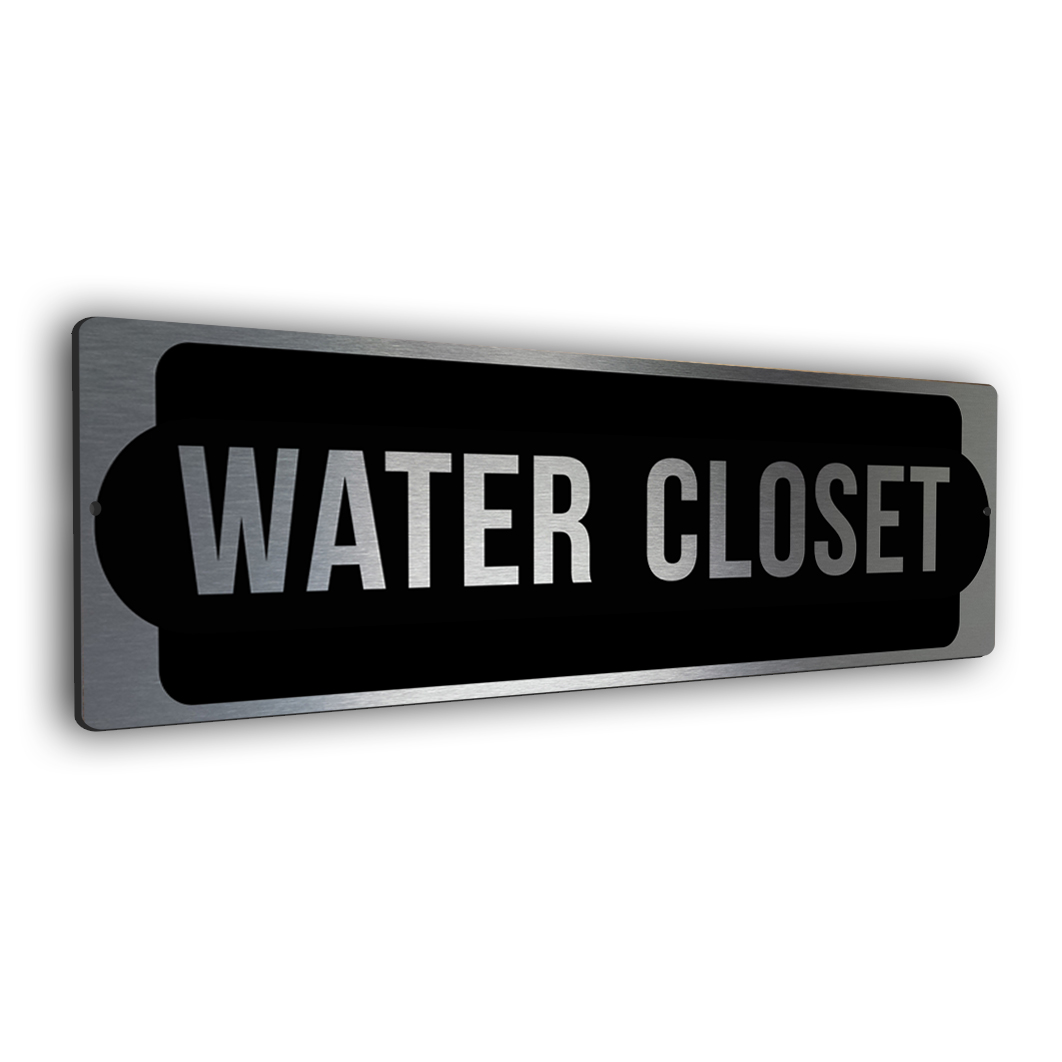 water closet sign