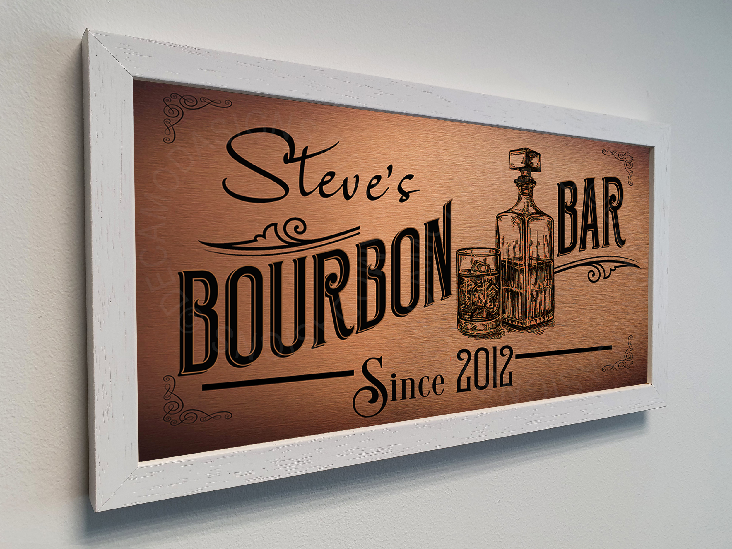 Bourbon Bar Sign