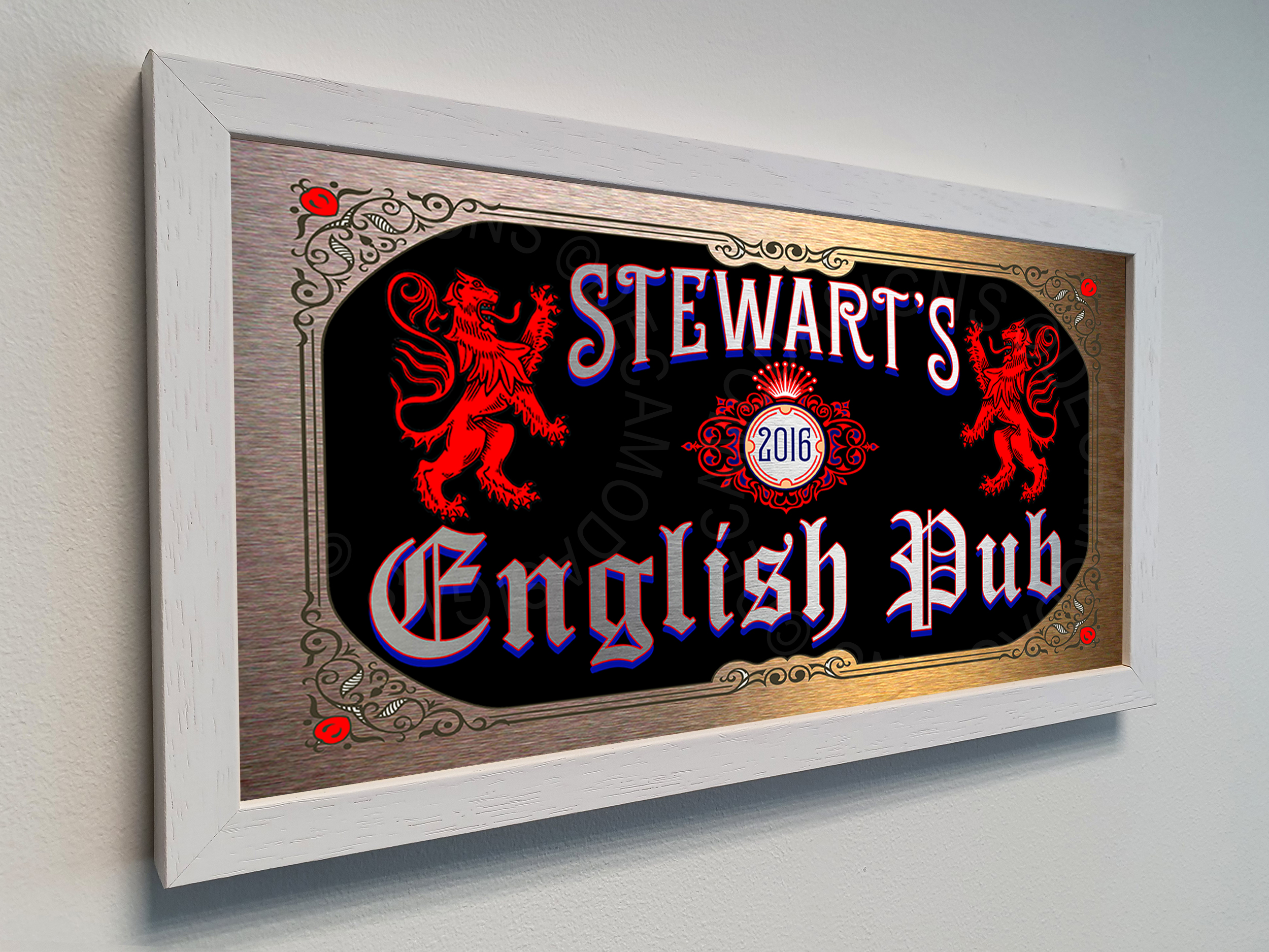English Pub Sign