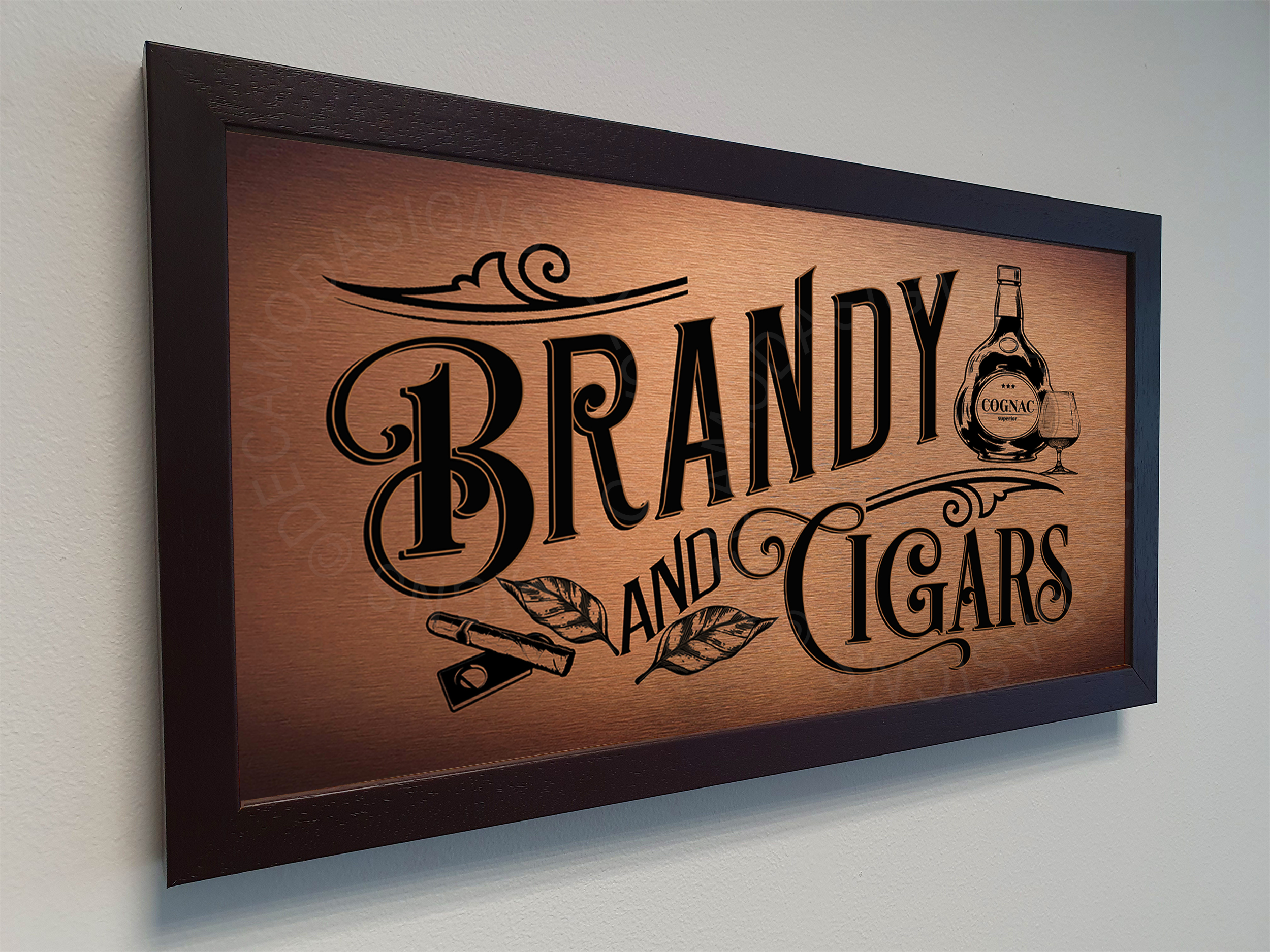 Brandy and Cigars Sign