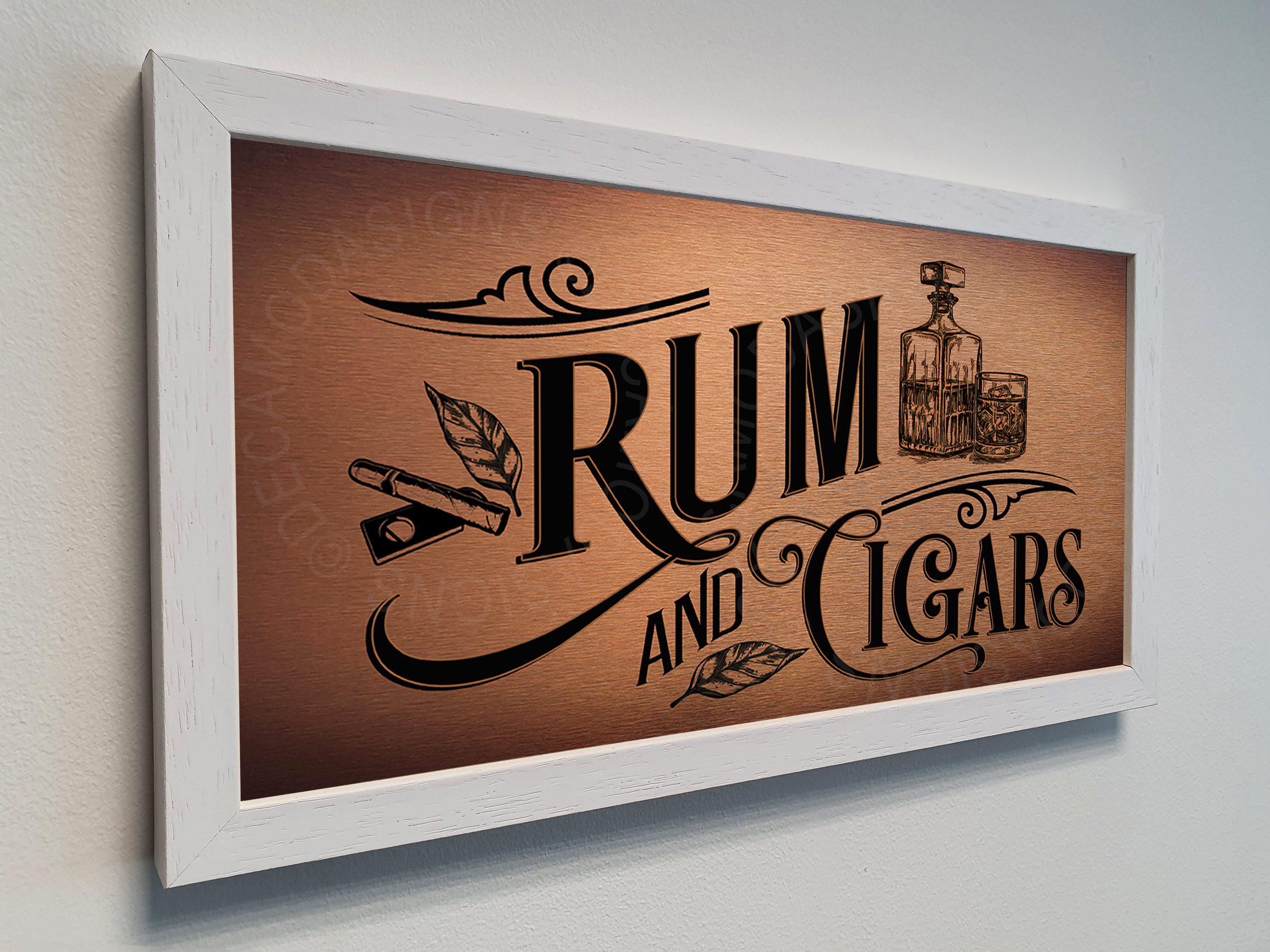 Rum and Cigars Signs