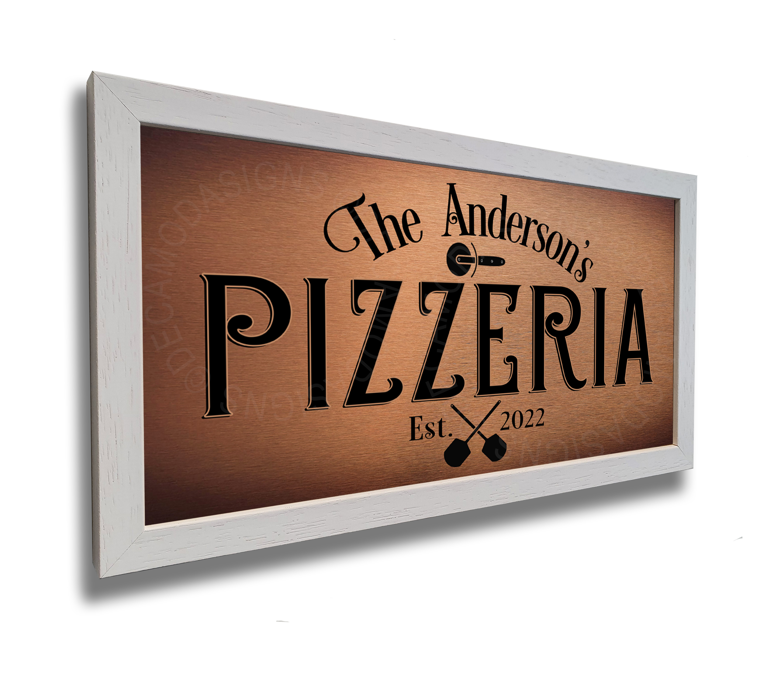 Personalized Pizzeria Sign