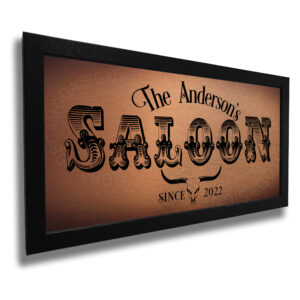 Personalized Saloon Sign