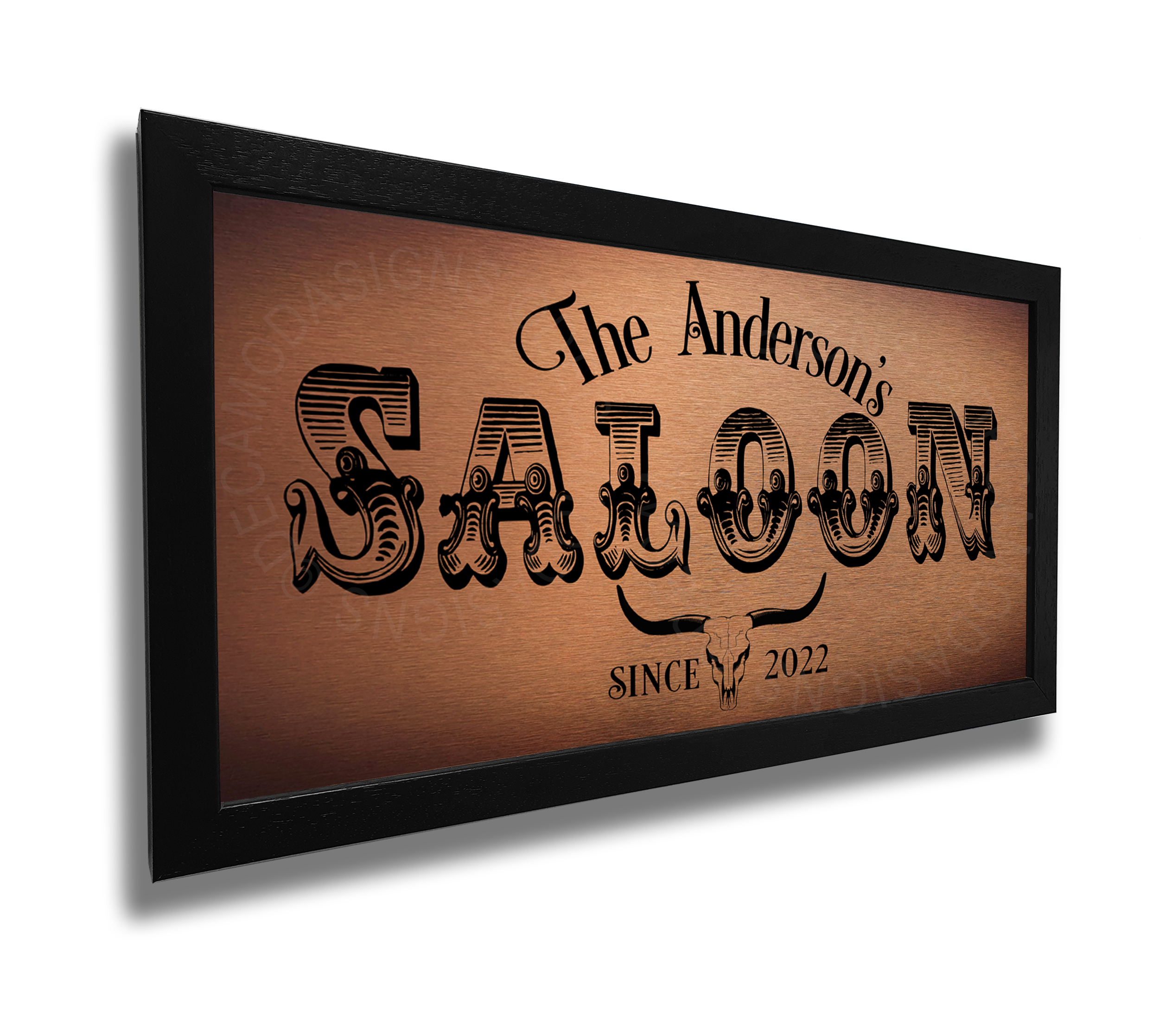 Personalized Saloon Sign