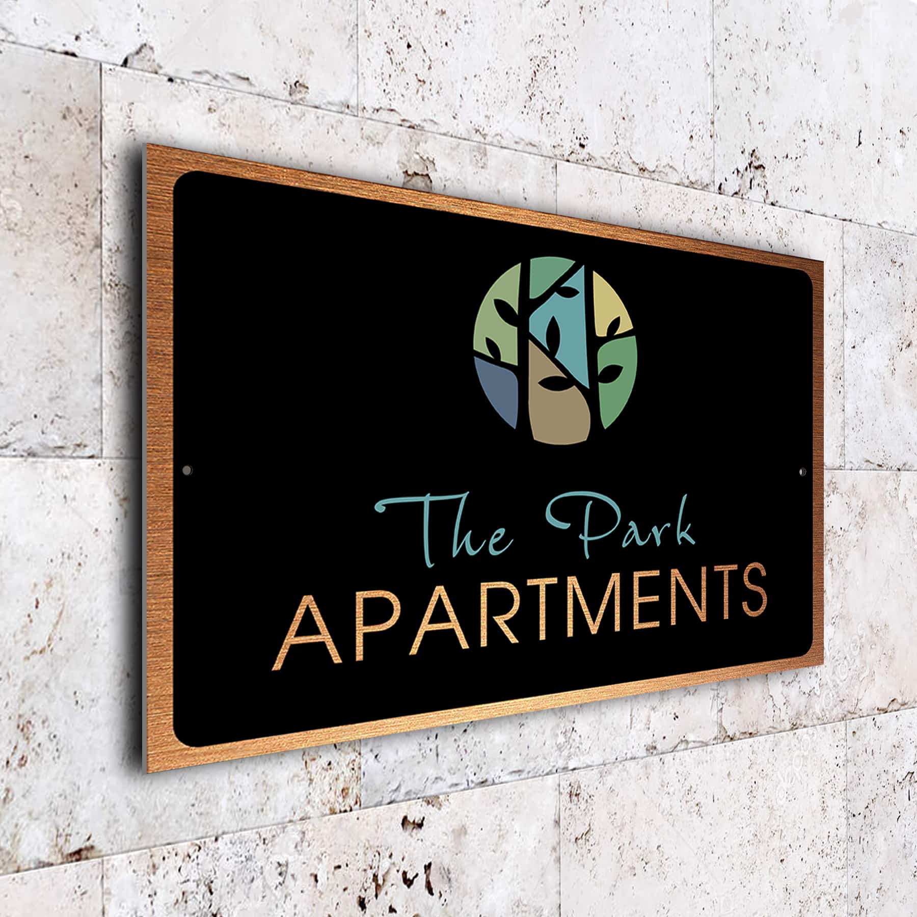 Custom Apartment Sign