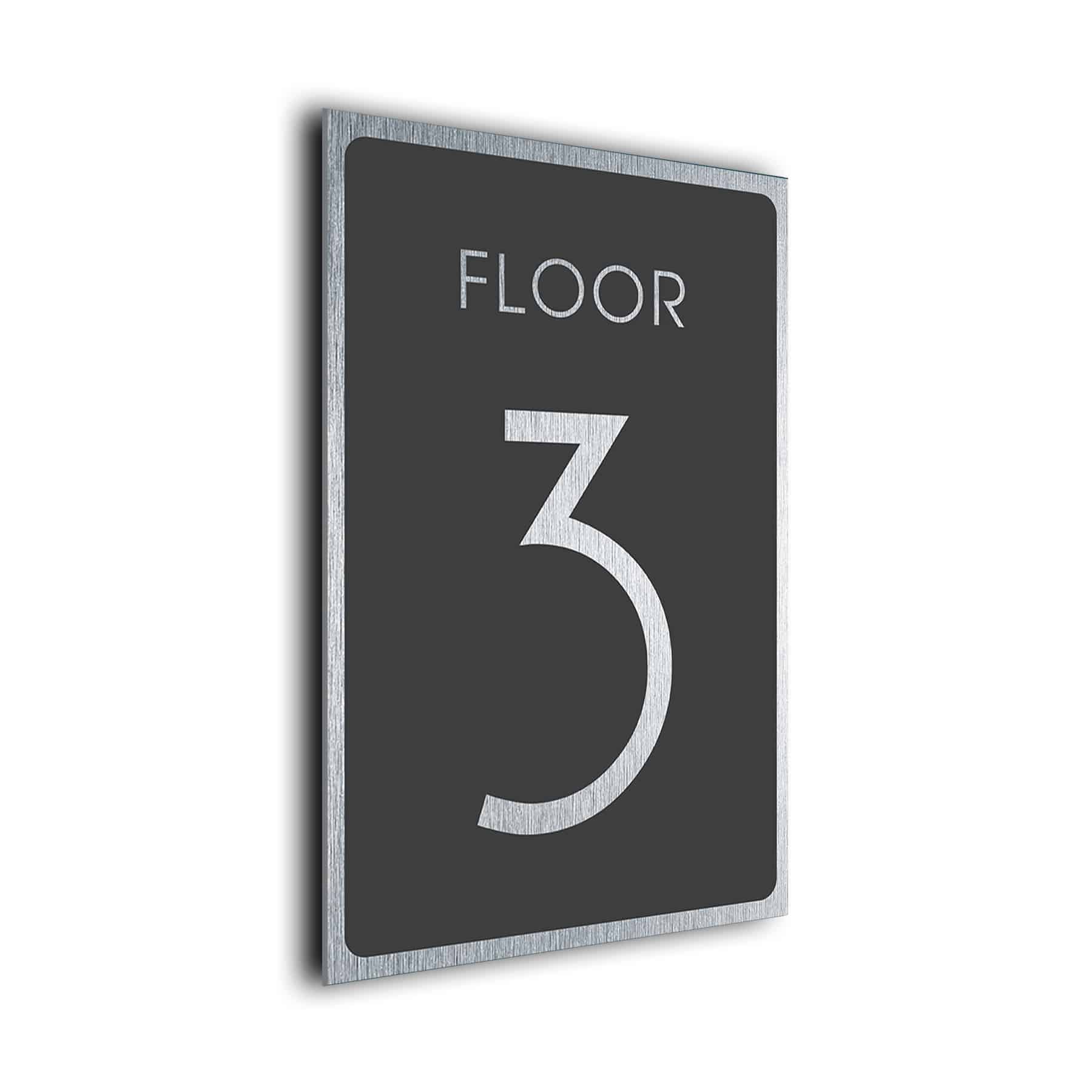 Floor Number sign