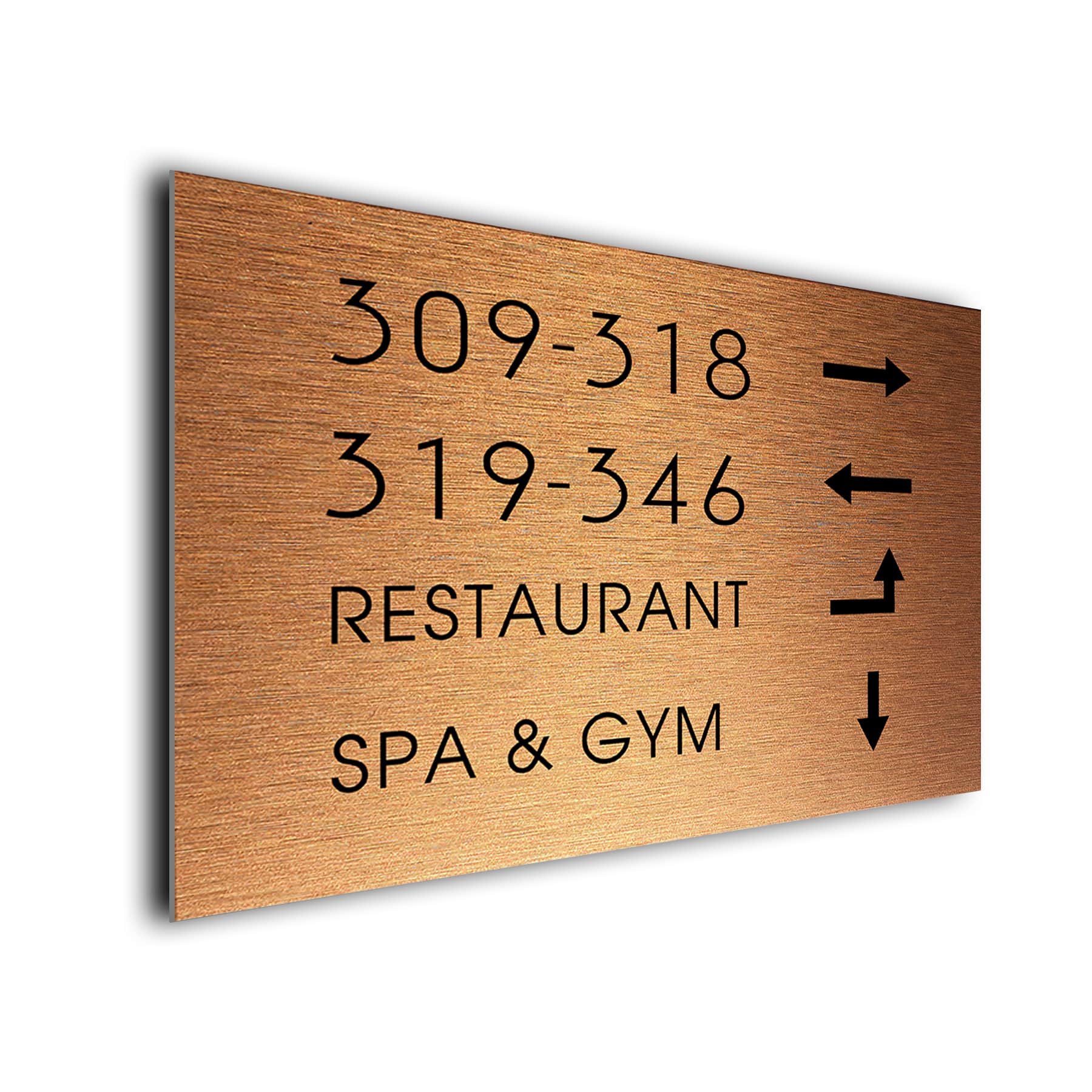Personalized directory signs