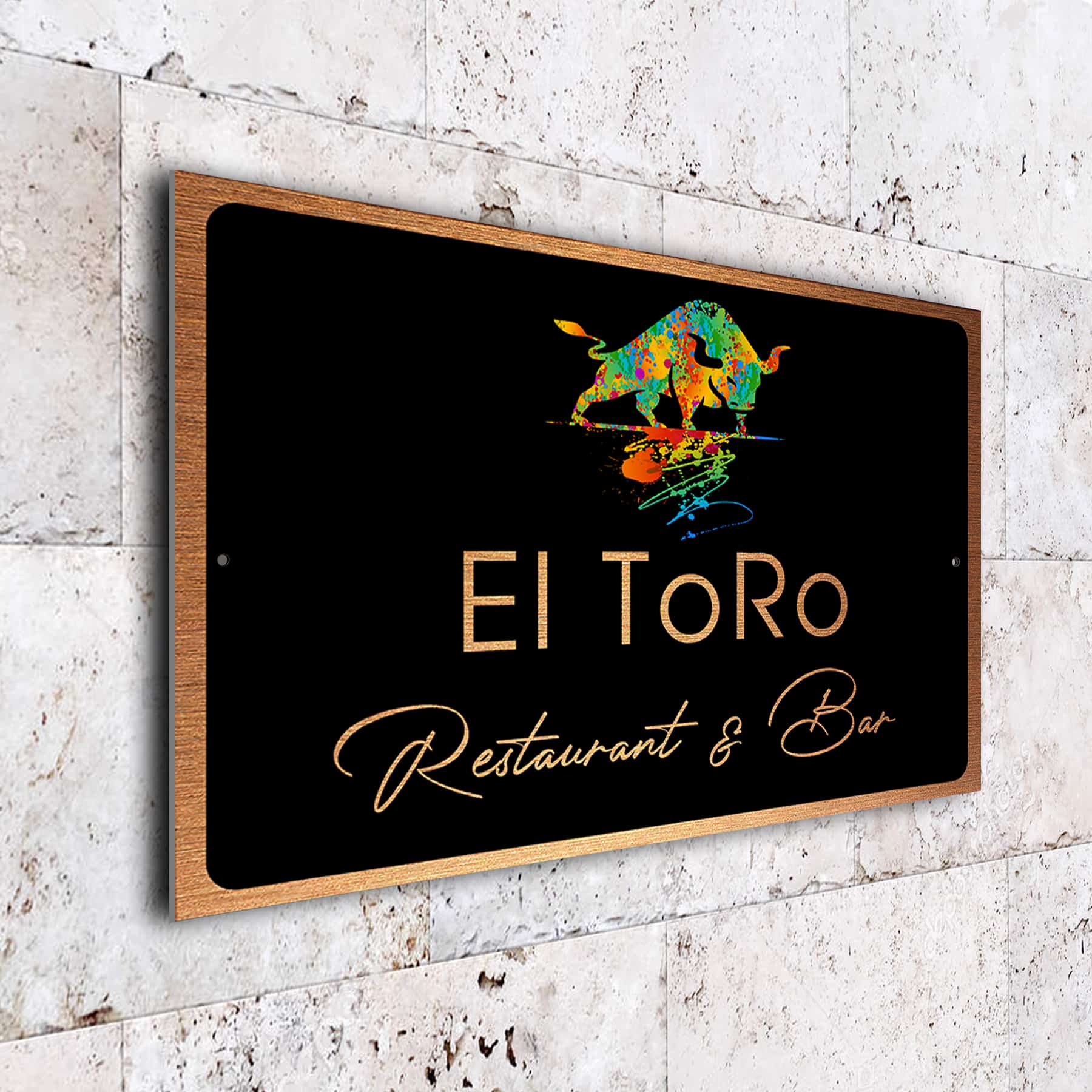 Restaurant Logo Sign