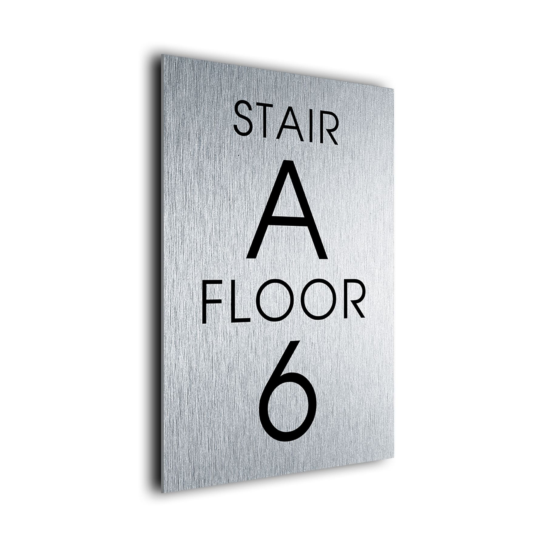 Stairs Number Plaque