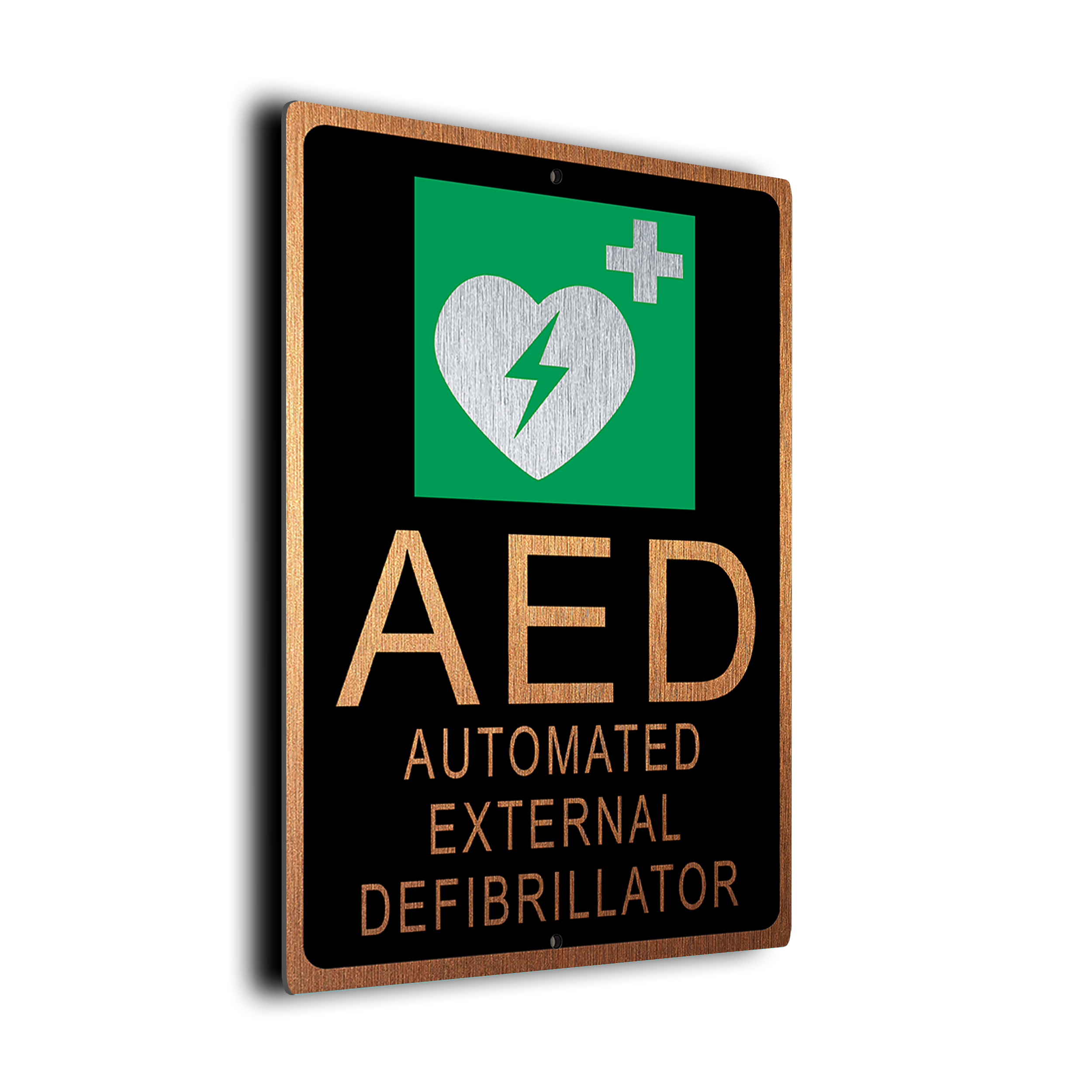 AED Defibrillator Pool Sign