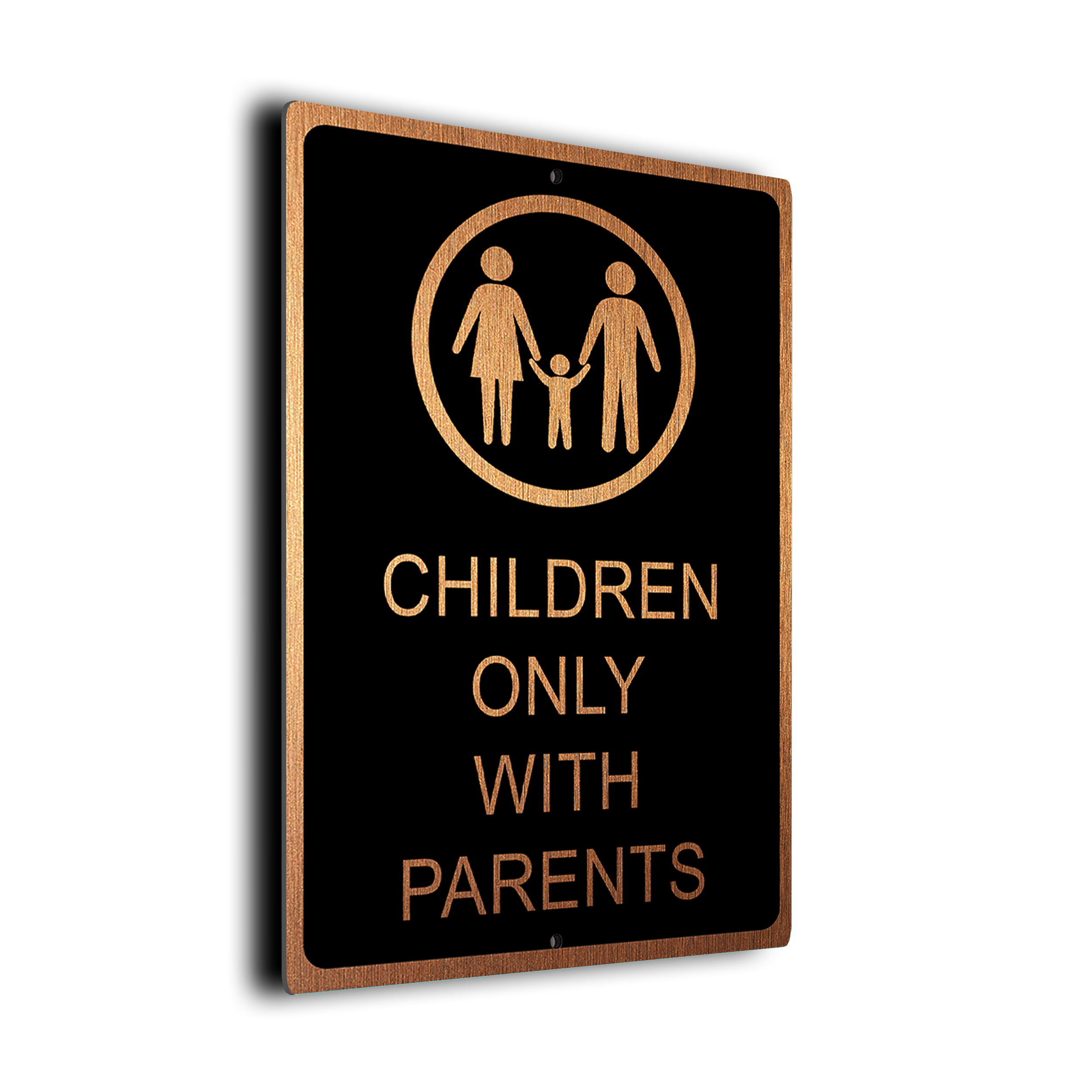 Children Only with Parents Pool Sign