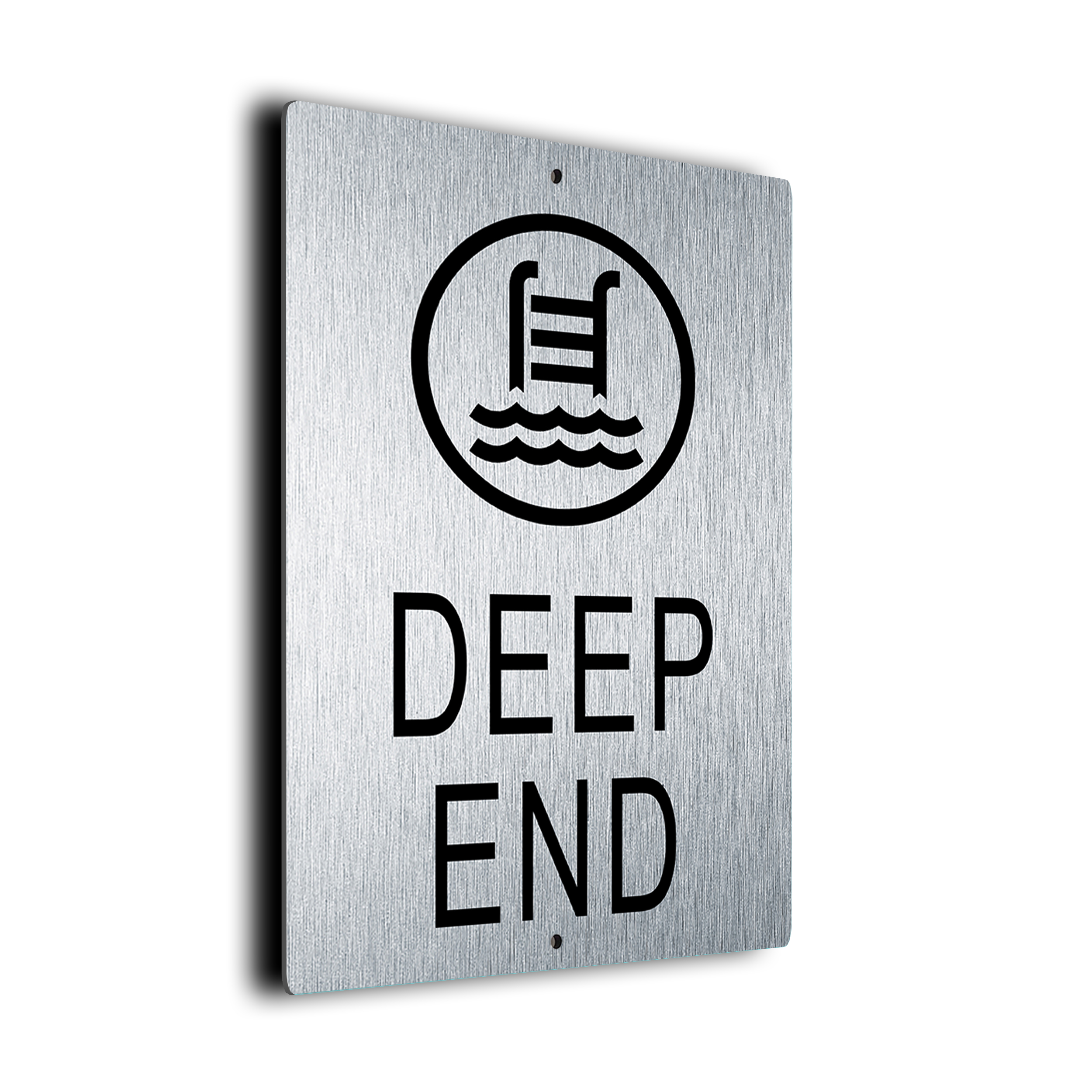 Deep End Sign