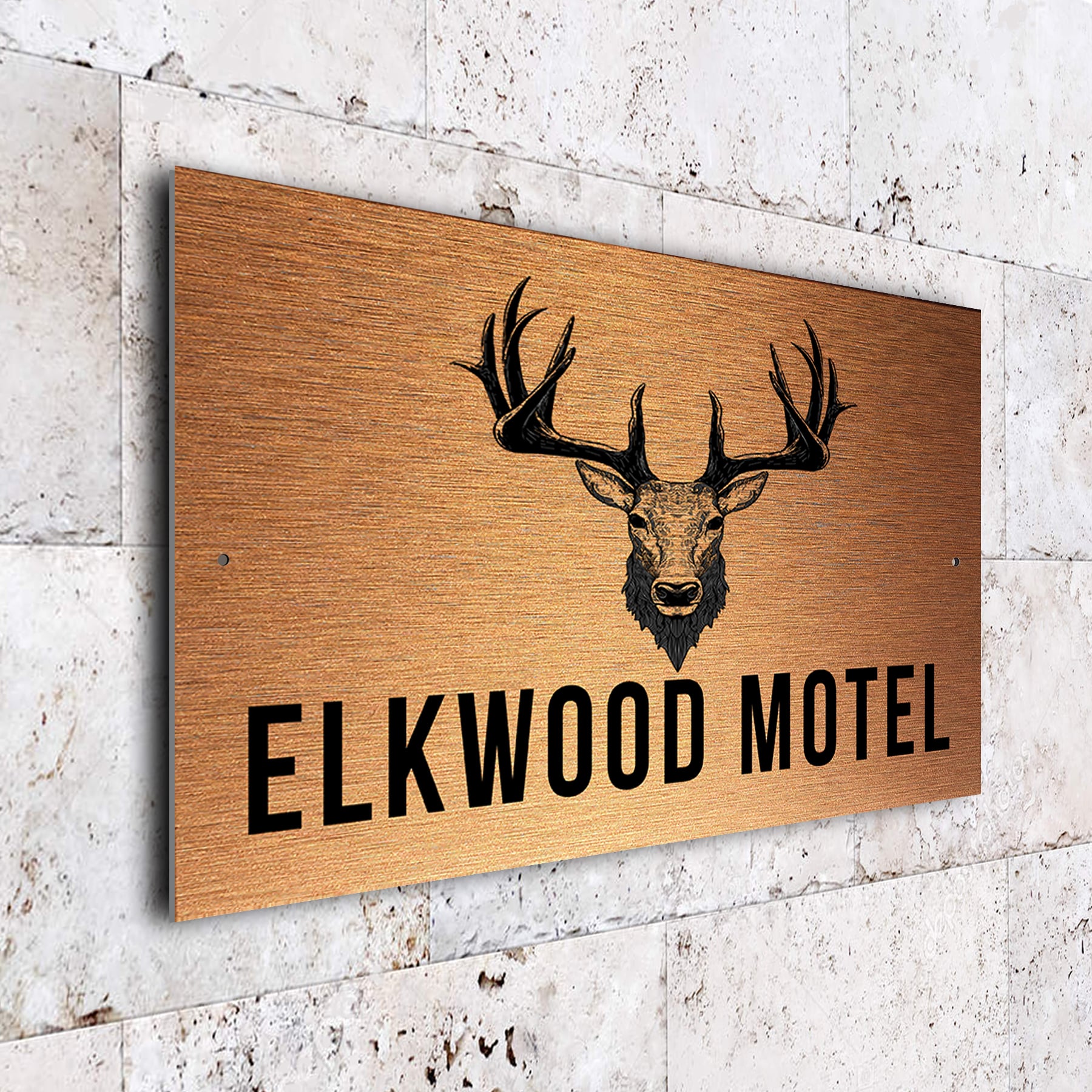 Personalized Motel sign