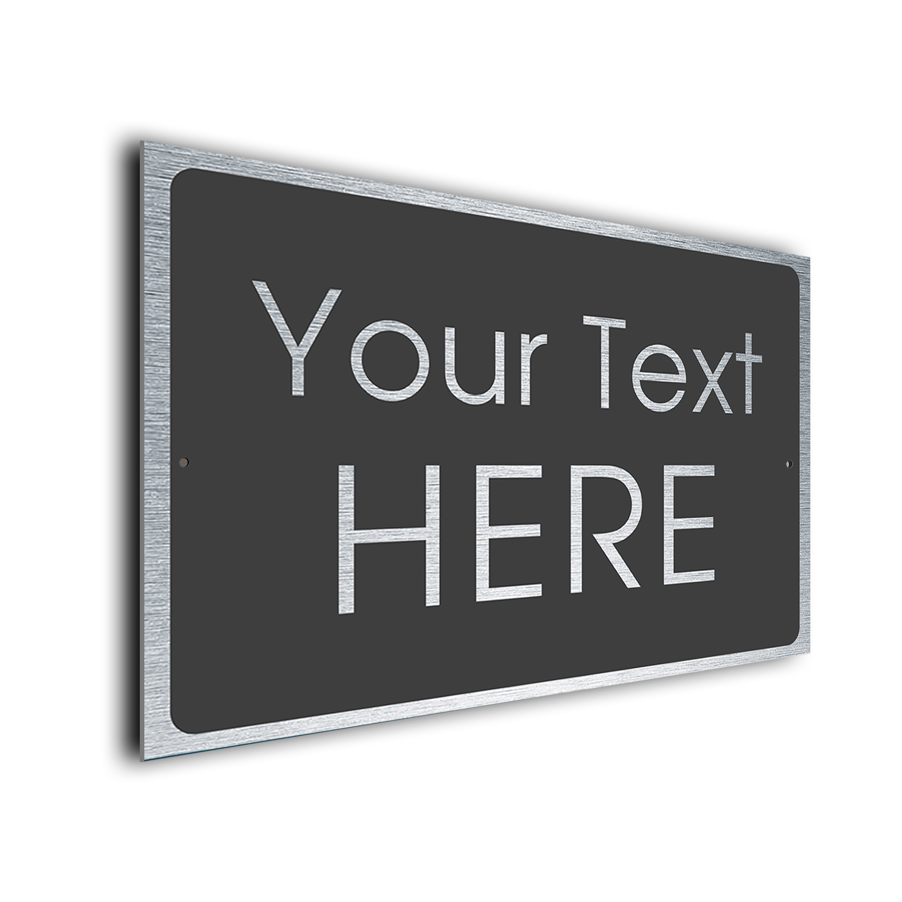 Modern Your Text Here Sign