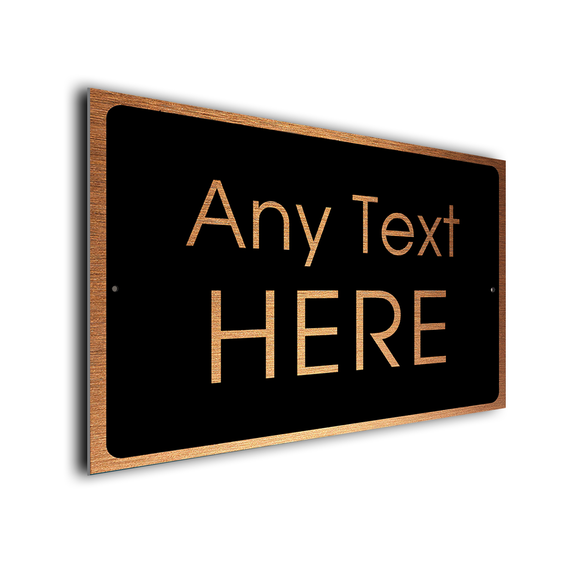 Personalized Any Text Here Sign AT106-BC