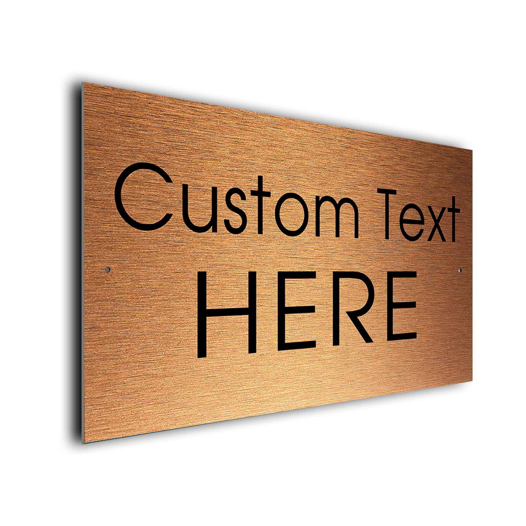 Customizable Text signs