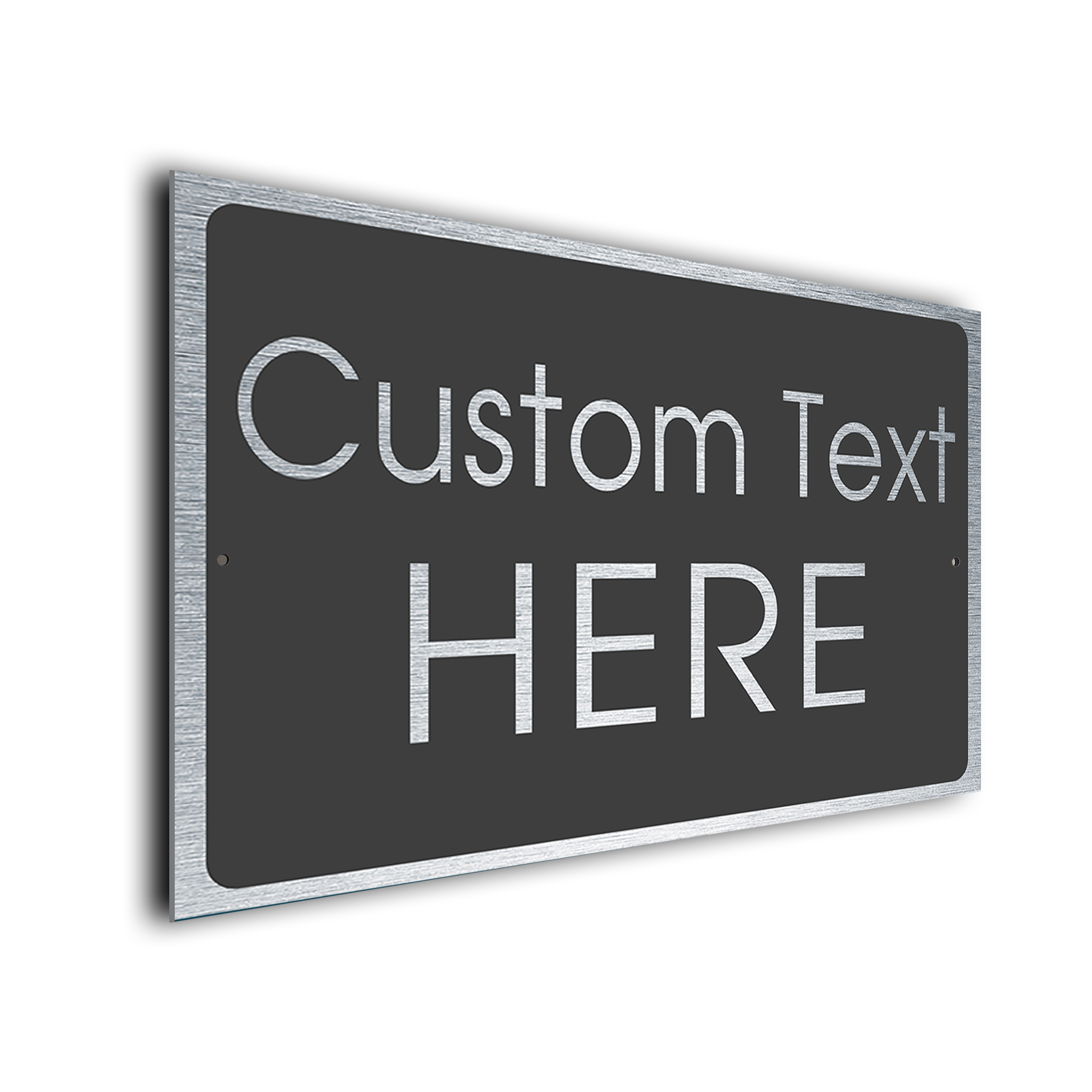 Modern Custom Text signs