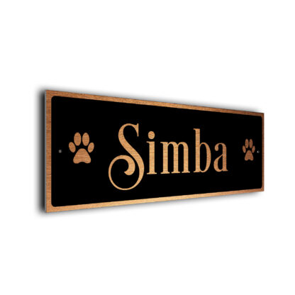 Personalized Cat Name Sign