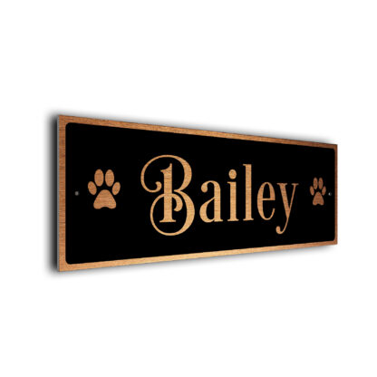 Personalized Dog Name Signs